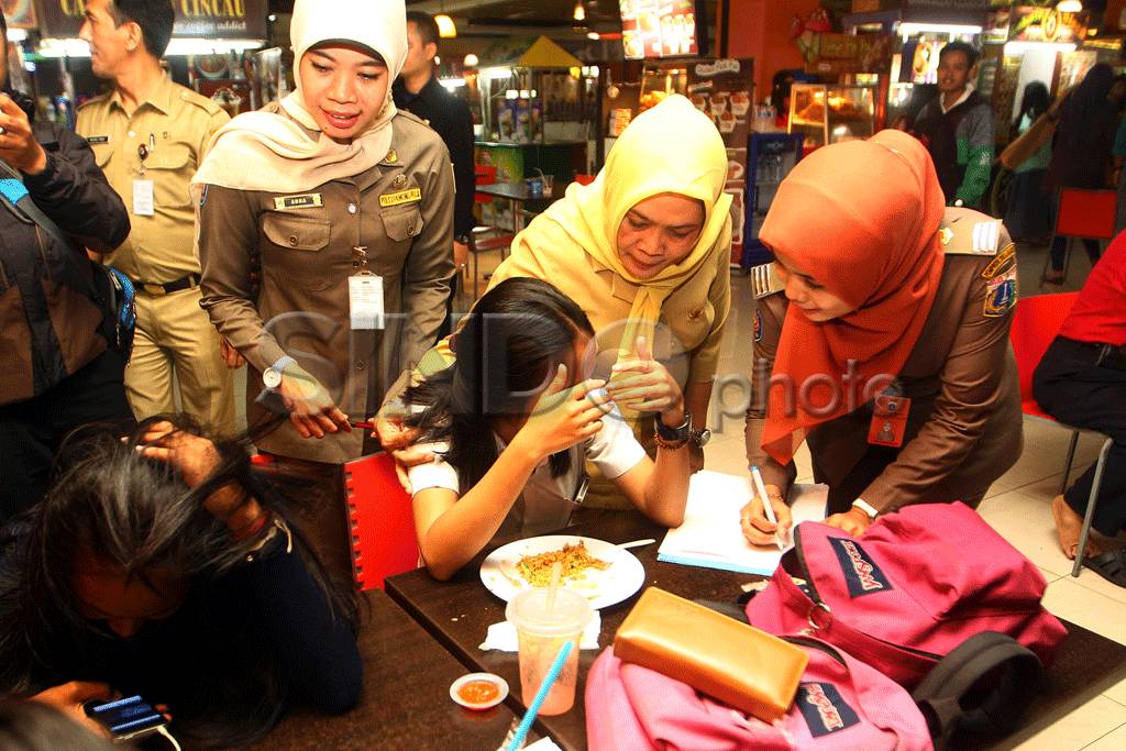 Puluhan Pelajar Terjaring...