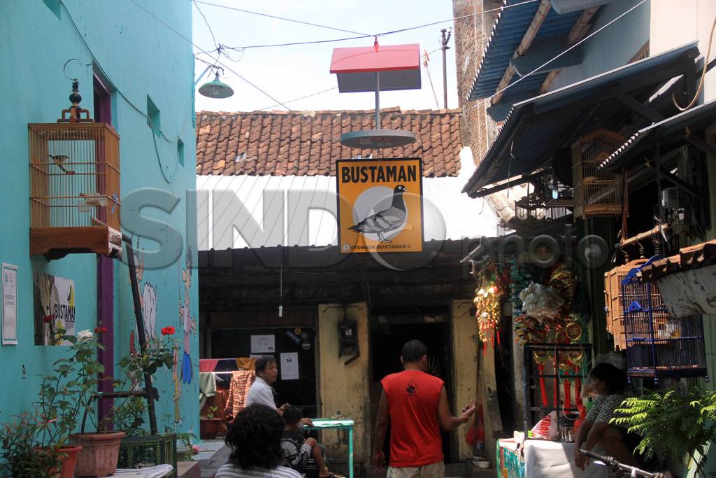 Instalasi Seni Bok Cinta...