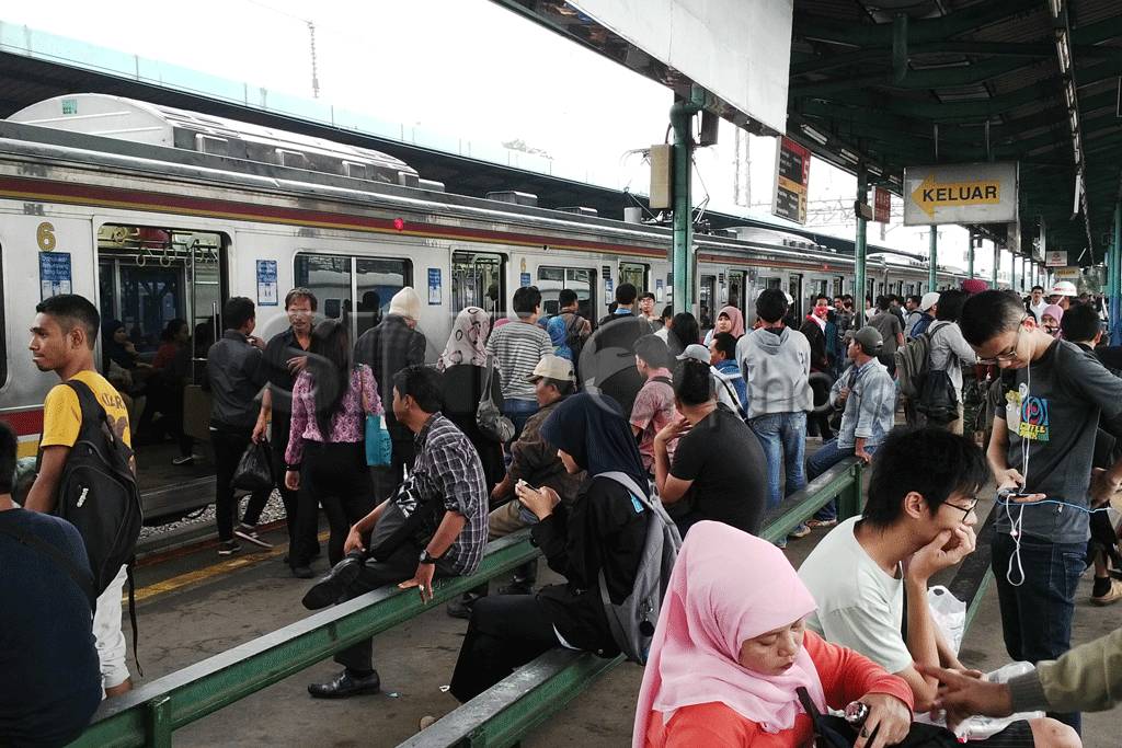 Jalur KRL Jurusan Jakarta...