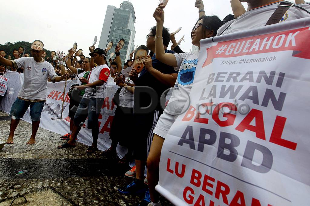 Dukung Ahok Lawan Begal...