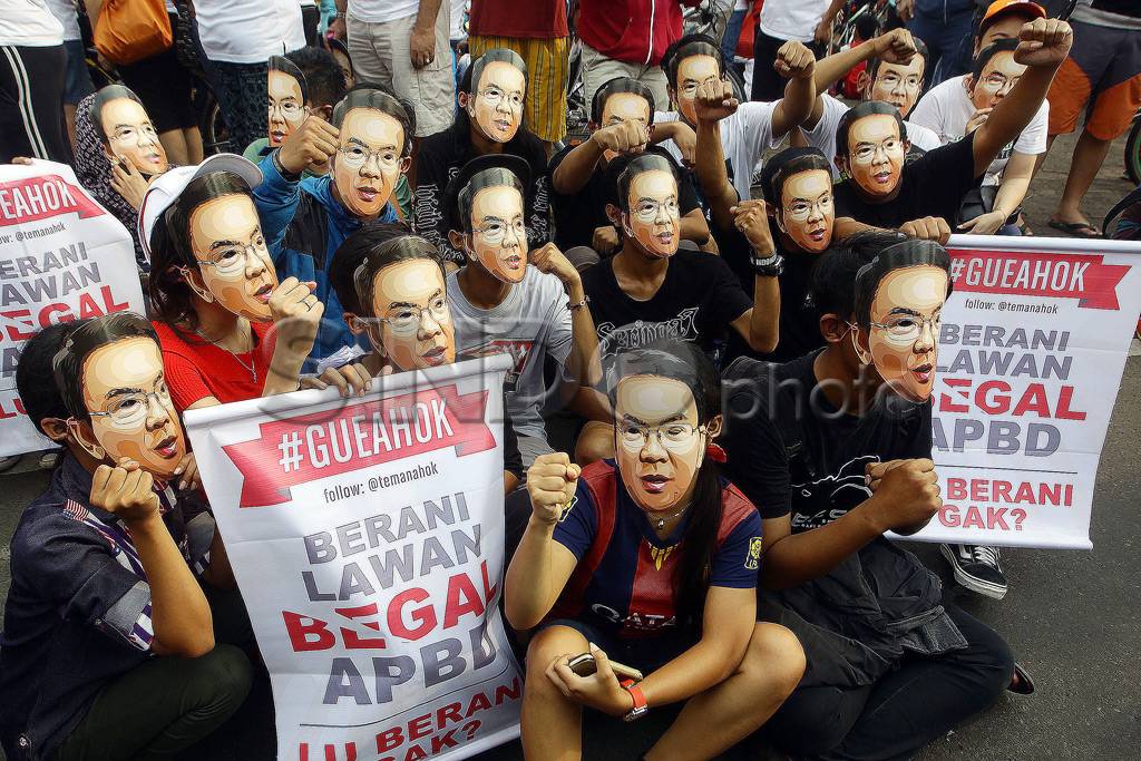 Dukung Ahok Lawan Begal...