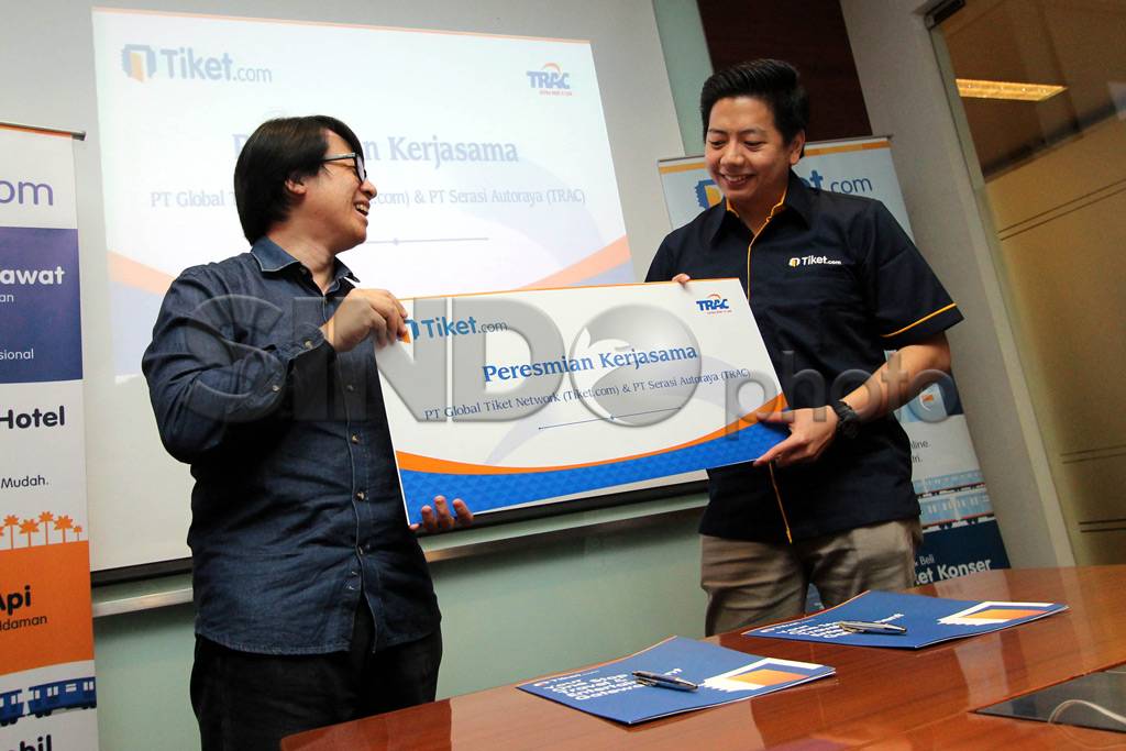 Kerjasama Tiket.com-TRAC