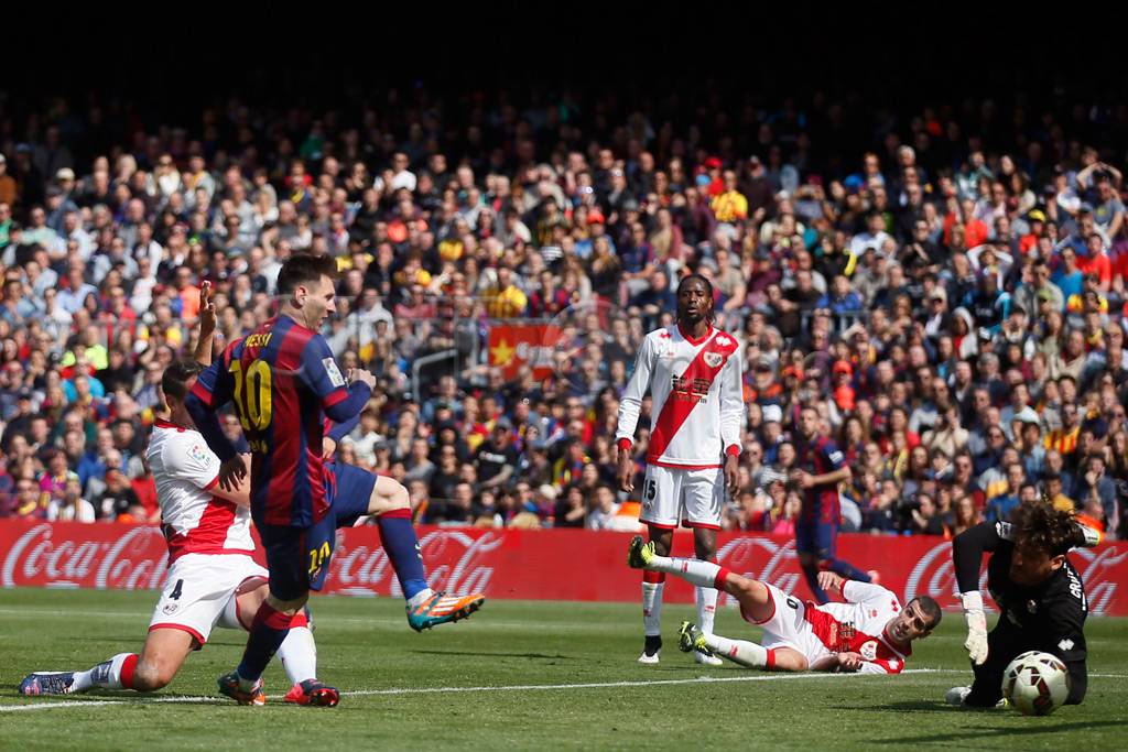 Pesta Gol Barca, Singkirkan...