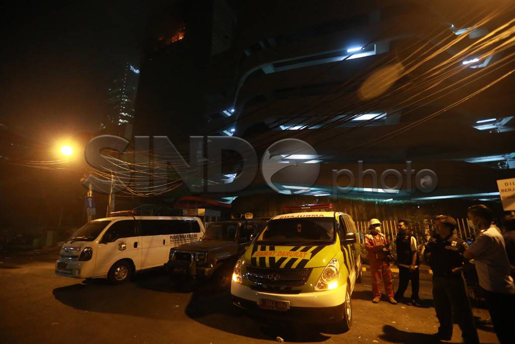 Gedung Kosgoro Terbakar