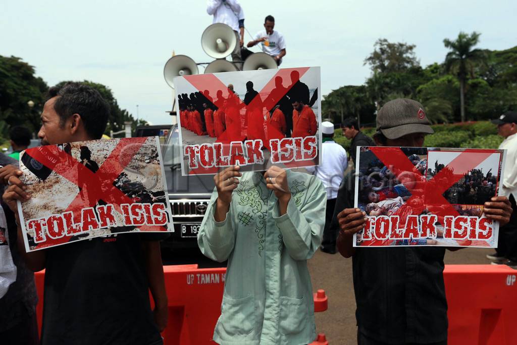 Unjuk Rasa Tolak ISIS
