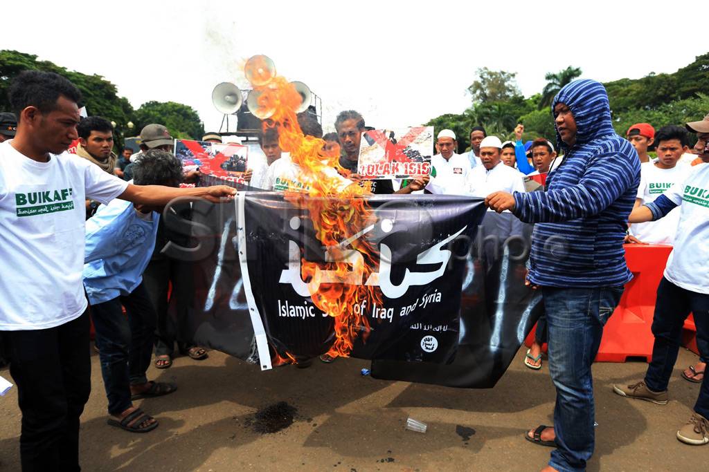 Unjuk Rasa Tolak ISIS