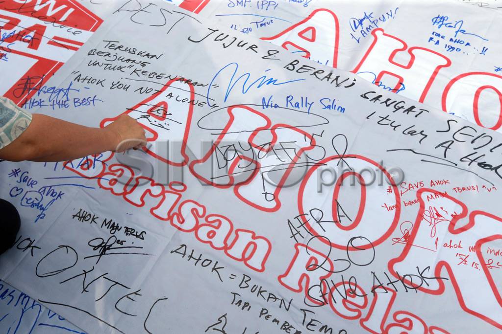 Dukungan Untuk Ahok...
