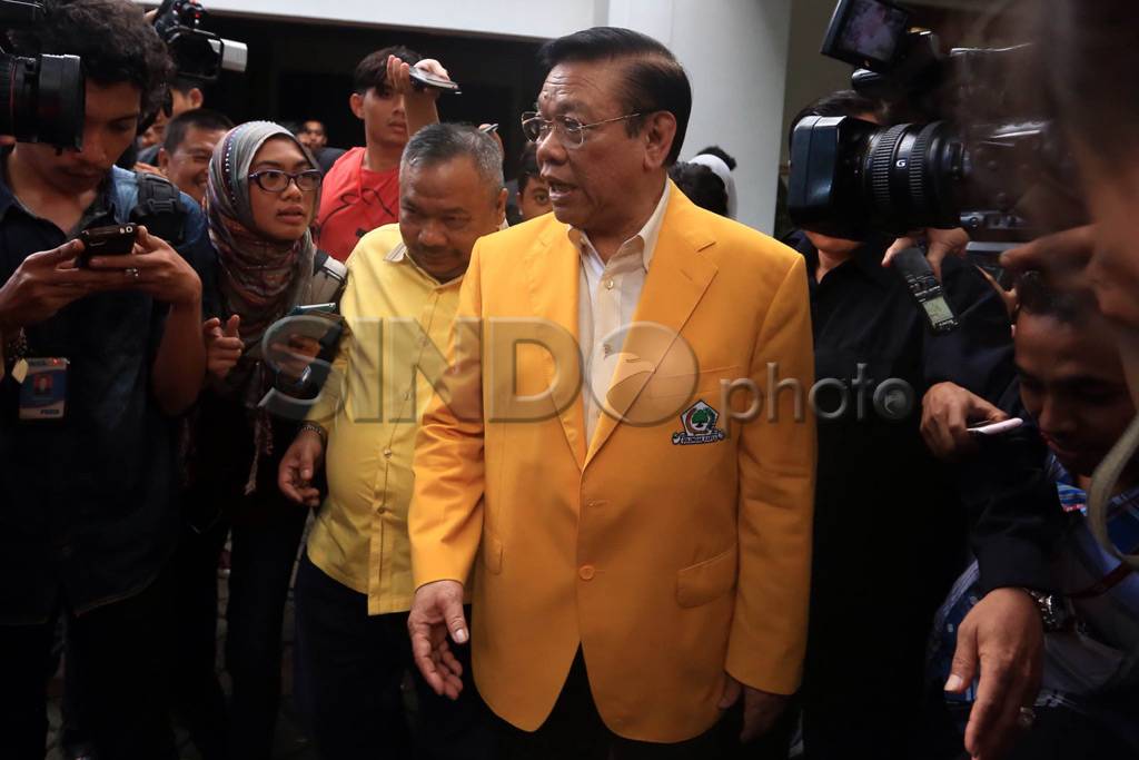 Agung Laksono Cs Temui...
