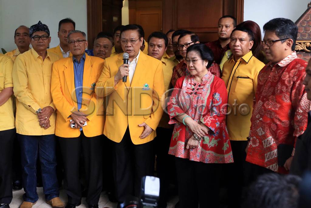 Agung Laksono Cs Temui...