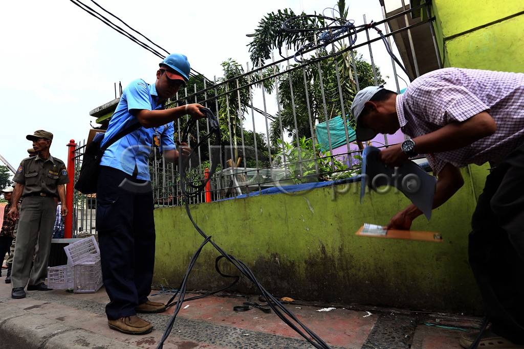 Penertiban Listrik Ilegal