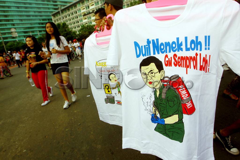 Kaos Karikatur Ahok