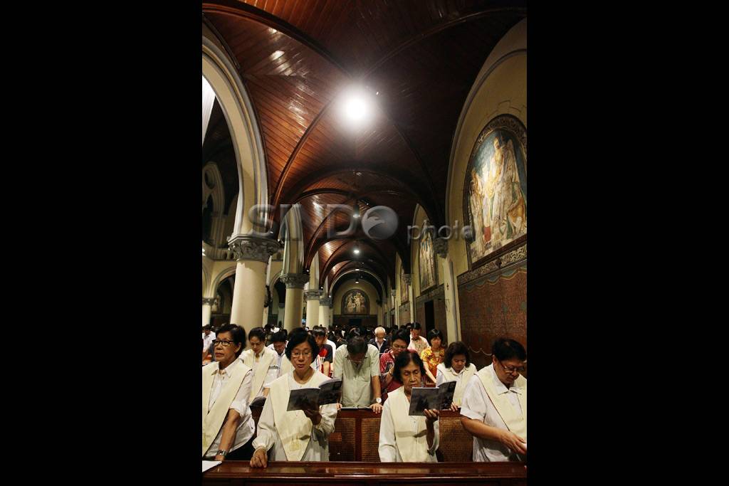 Misa Kamis Putih Gereja...