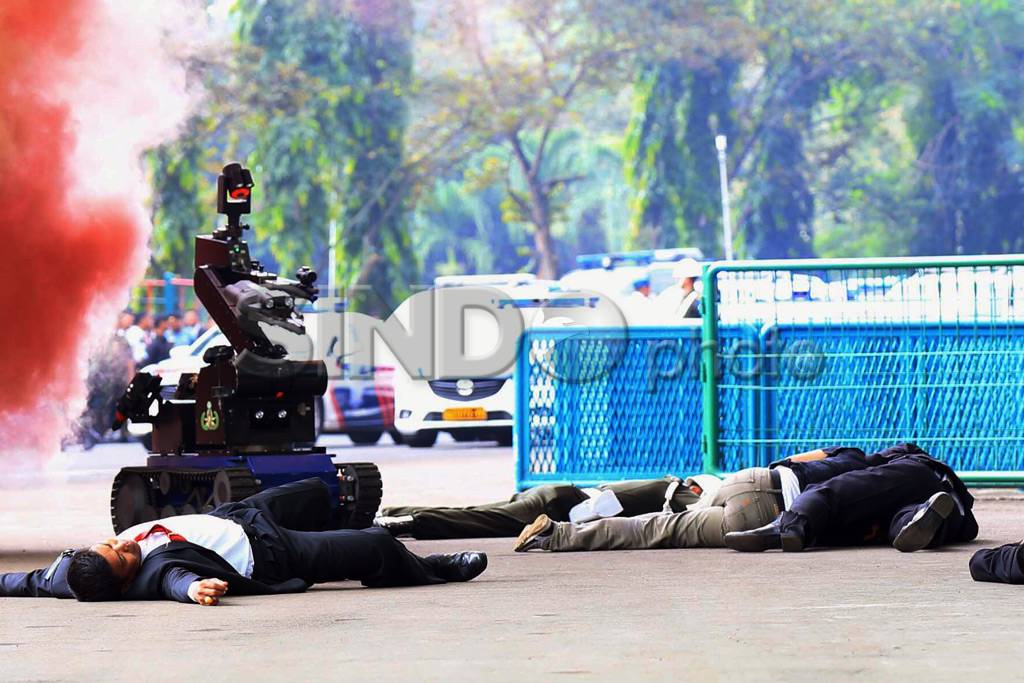 Paspampres Gelar Simulasi...