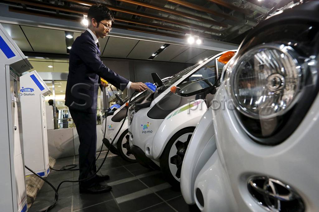 Uji Coba Toyota i-Road