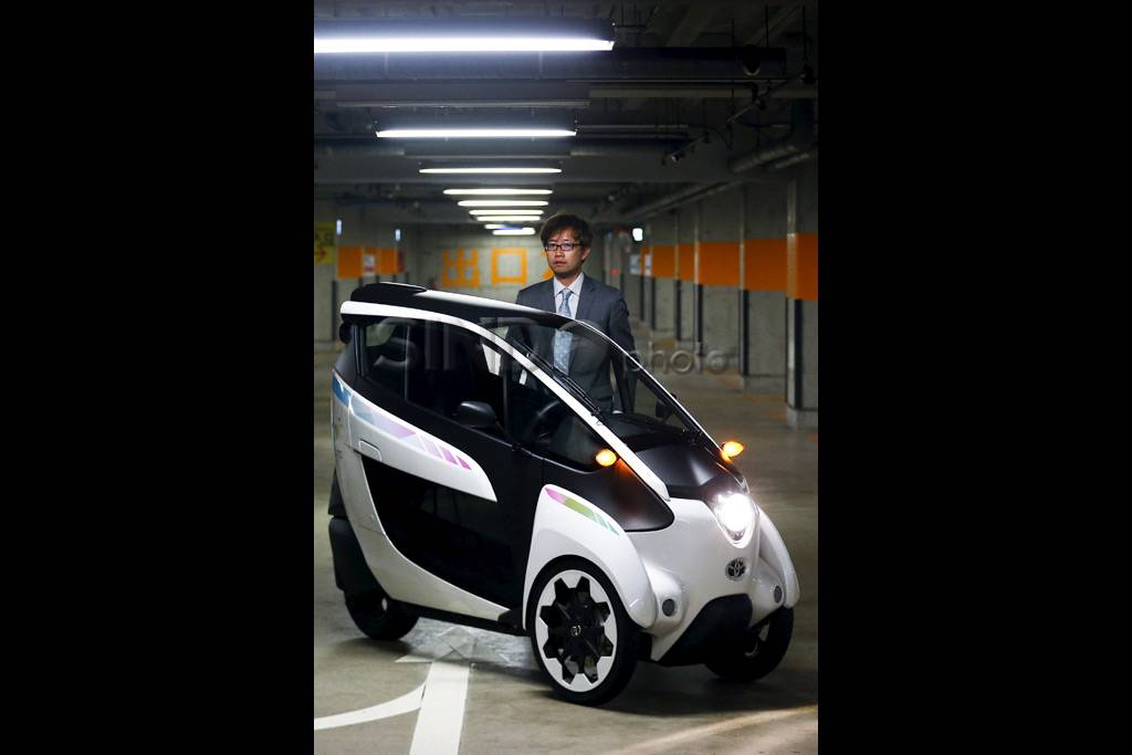 Uji Coba Toyota i-Road