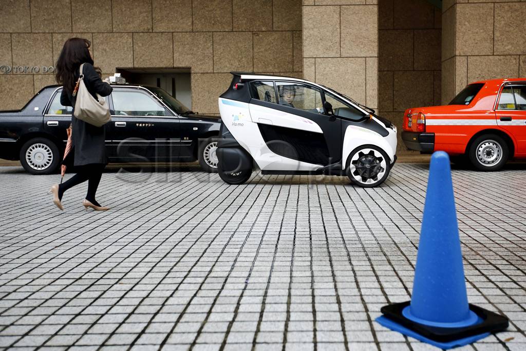 Uji Coba Toyota i-Road