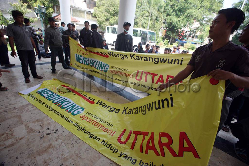 Dukung Pembangunan Apartemen...