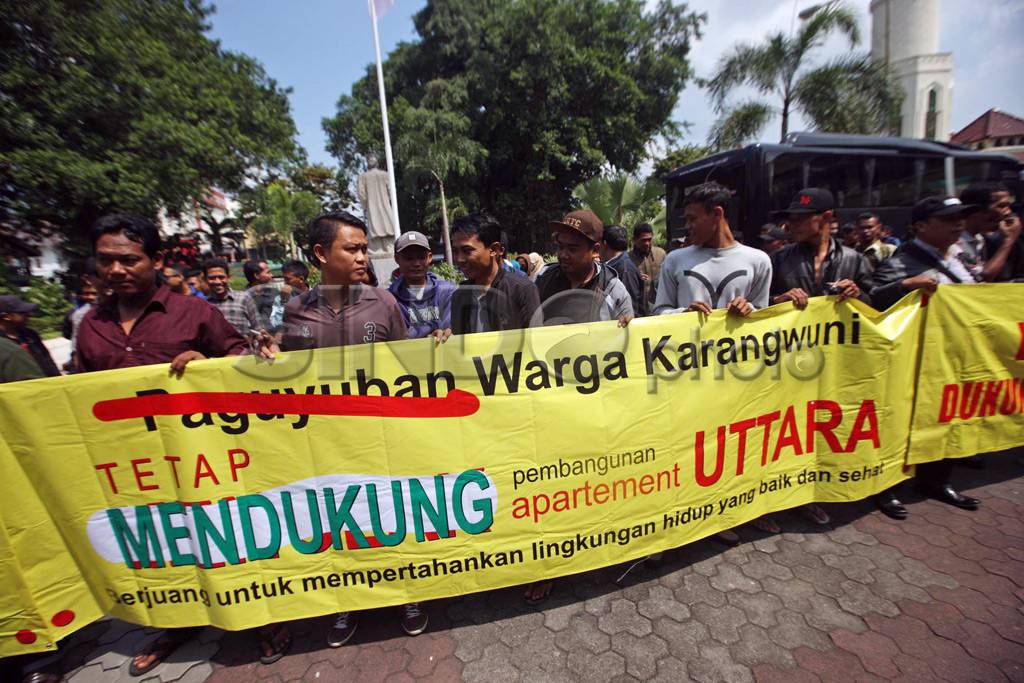 Dukung Pembangunan Apartemen...