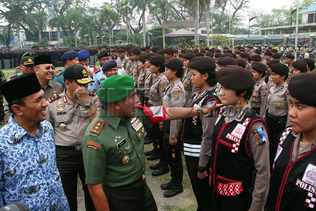 Gelar Pasukan Pengamanan...