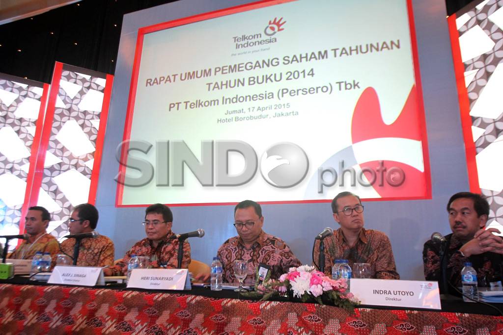 Telkom Bagikan Dividen...