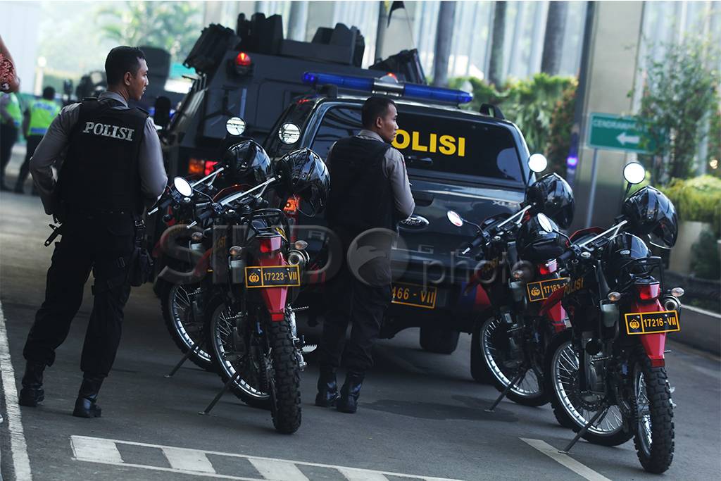 Pengamanan di Konferensi...