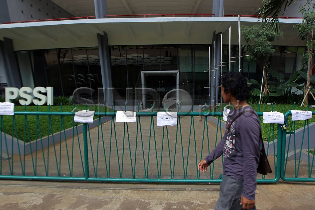 Kantor PSSI Disegel...