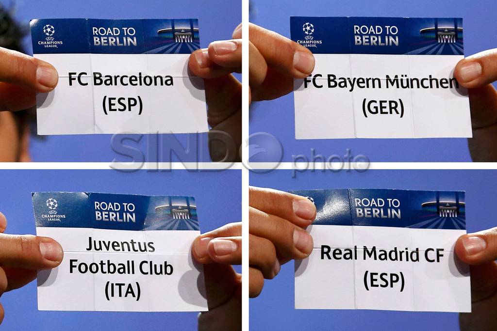 Semifinal Liga Champions...