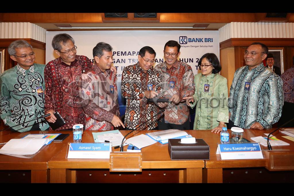 Laba BRI Naik