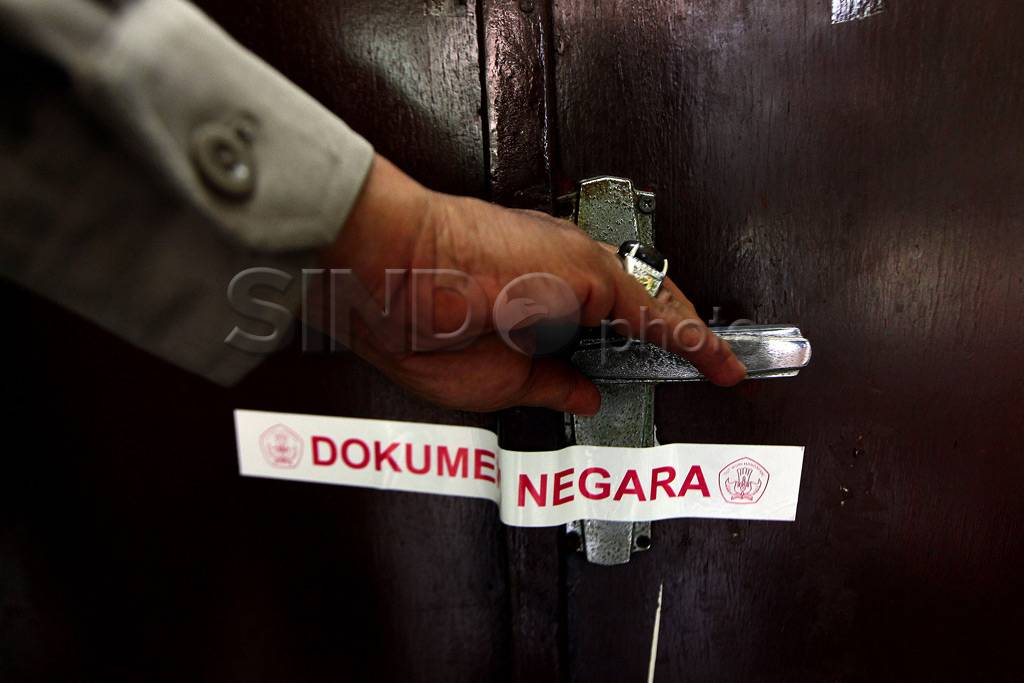 Polisi Jaga Sekolah...