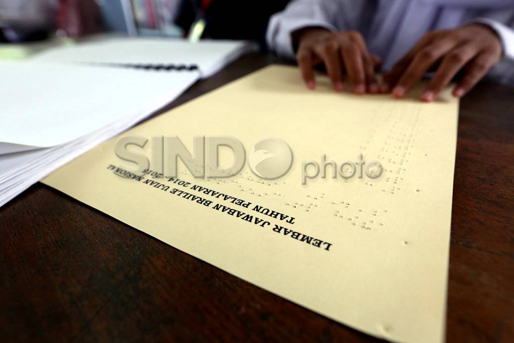 Siswa Tunanetra Ikuti...