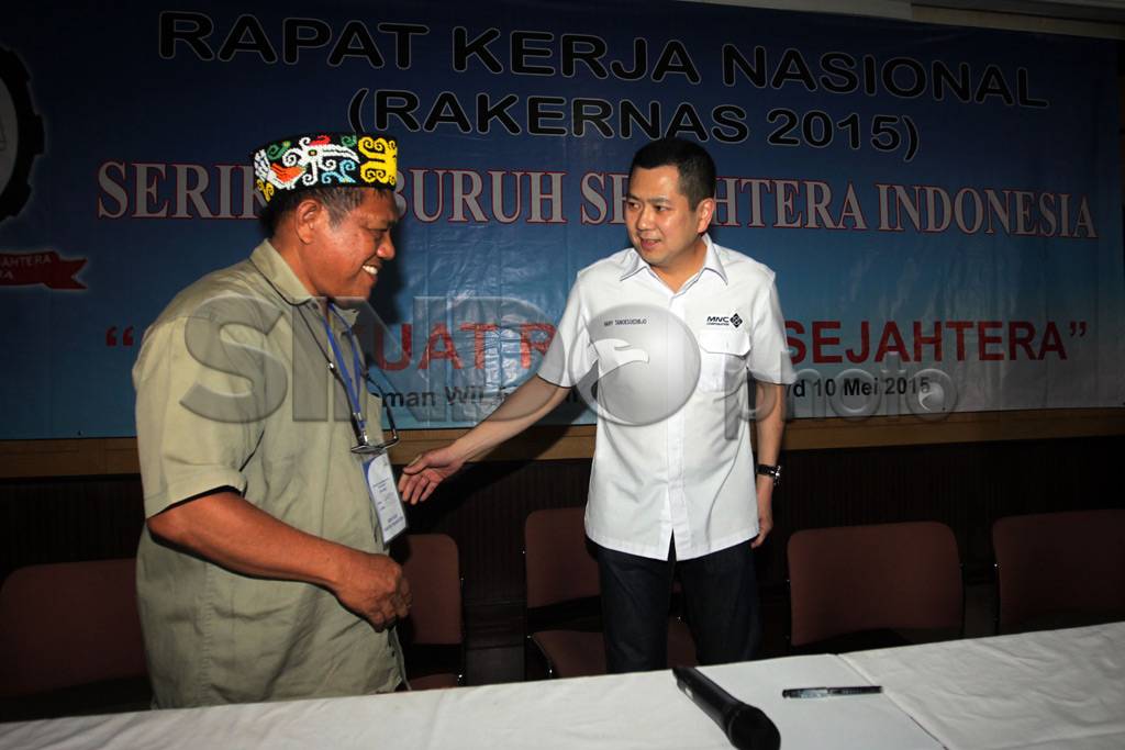 HT Hadiri Rakernas SBSI...