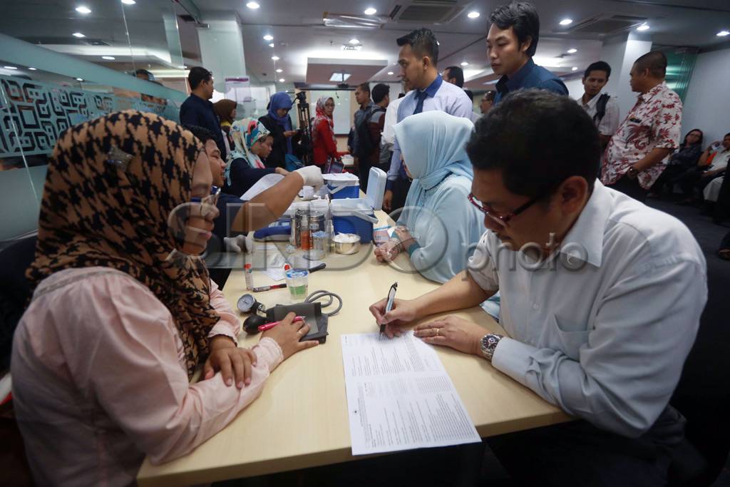 Aksi Donor Darah Milad...