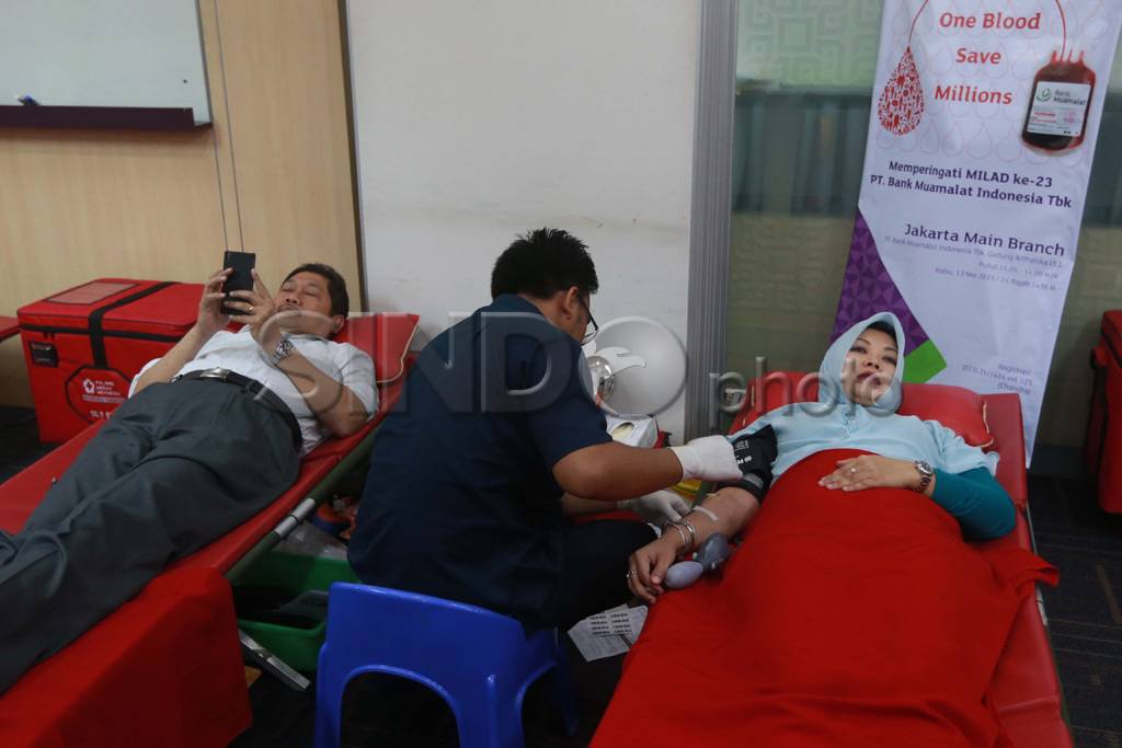 Aksi Donor Darah Milad...