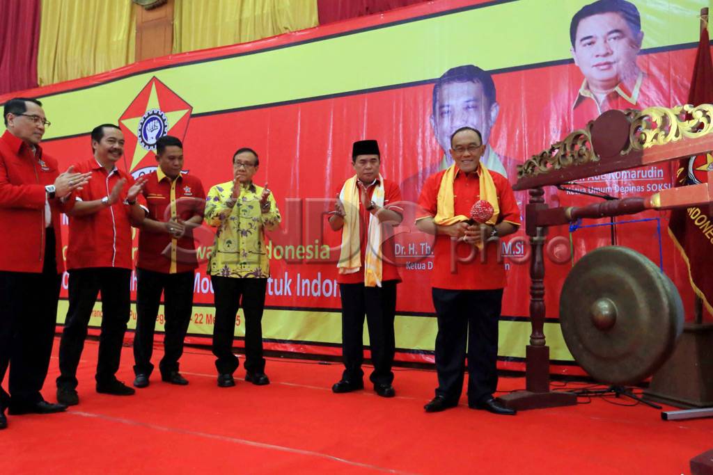 ARB Hadiri Munas X SOKSI