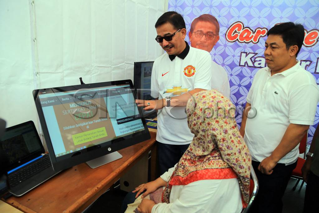 Menteri Agraria Sosialisasikan...