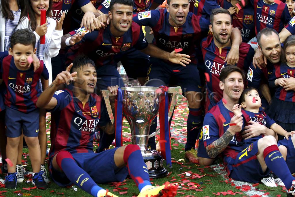 Barca Juara Liga Spanyol