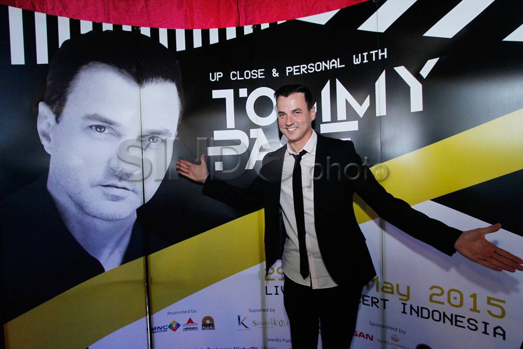 Konser di Jakarta, Tommy...