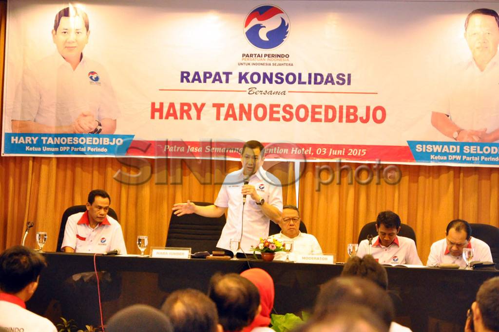 Hary Tanoesoedibjo Lantik...