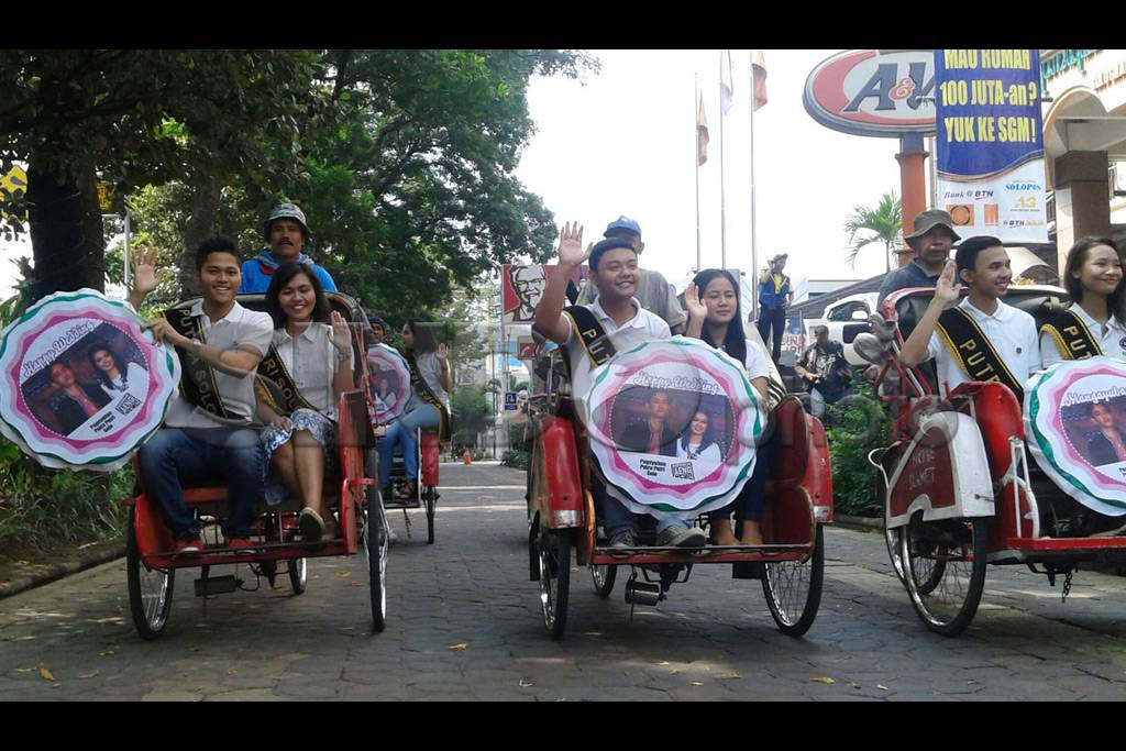 Konvoi Becak Jelang...