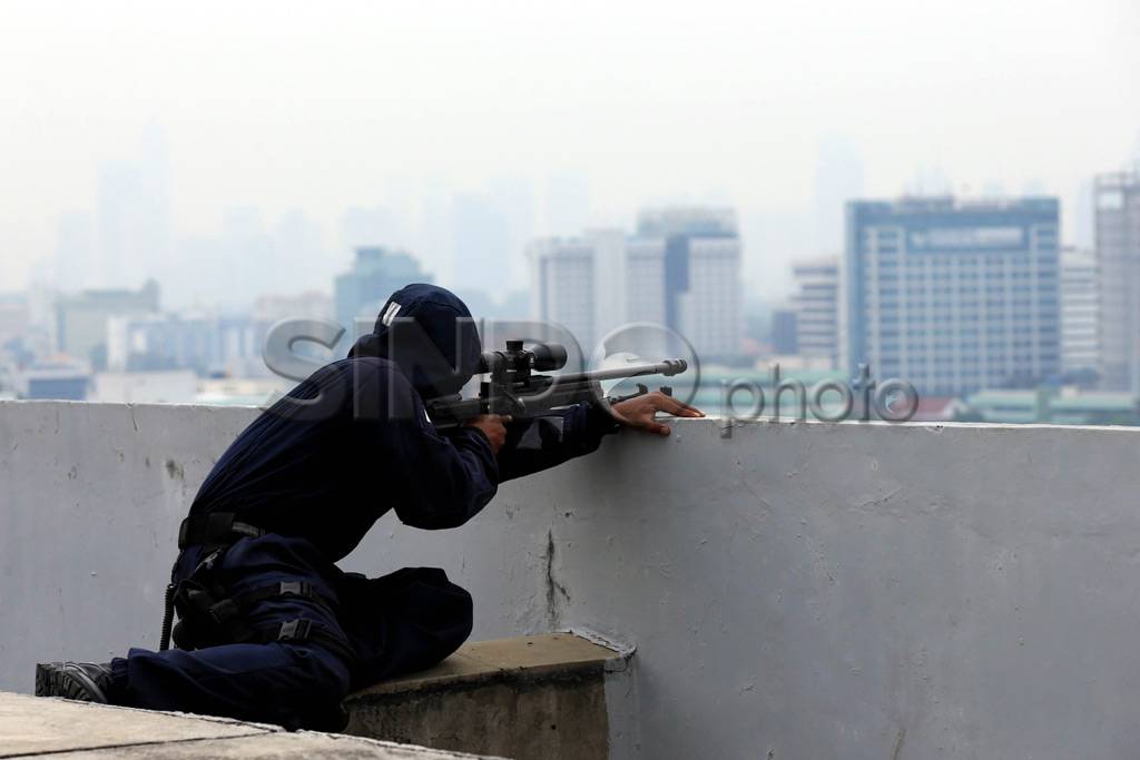 Aksi Pasukan Elite Gabungan...