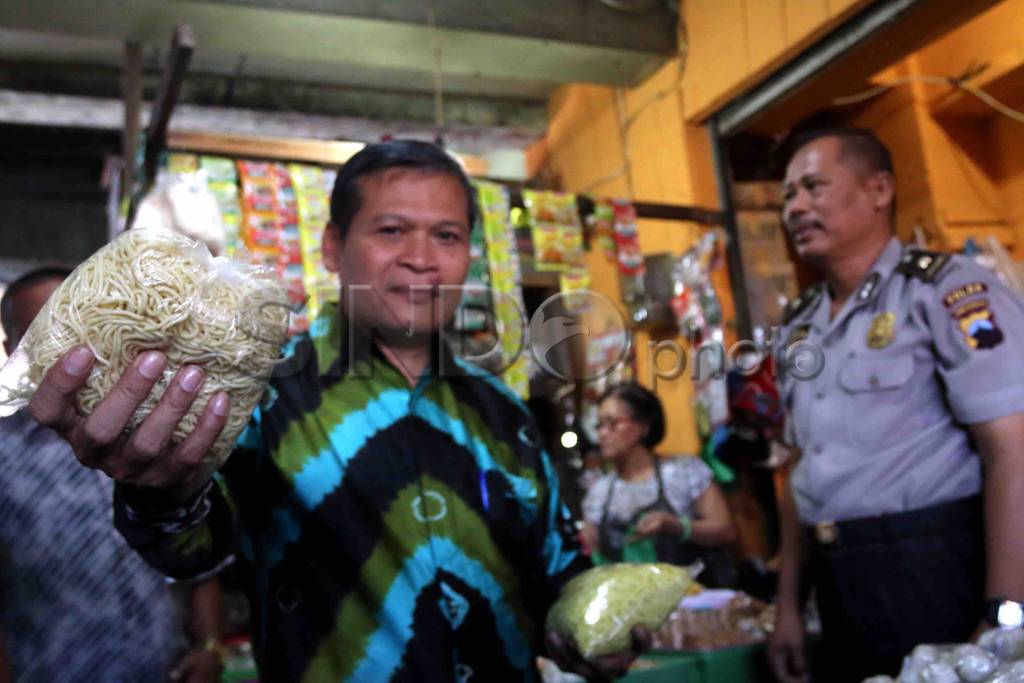 Mie Berformalin Beredar...