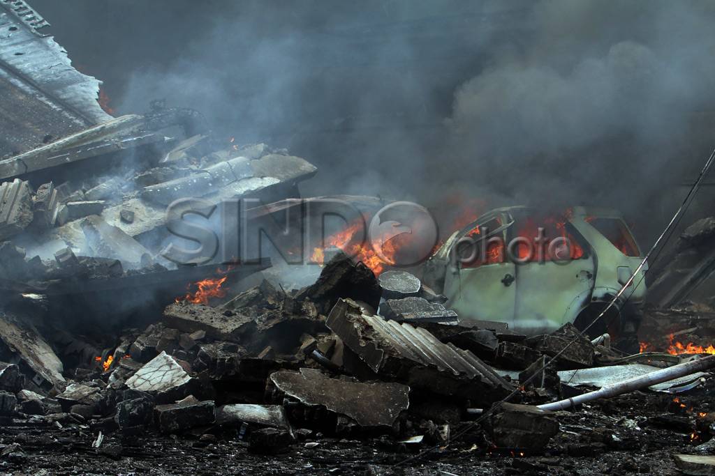 Pesawat Hercules TNI-AU...