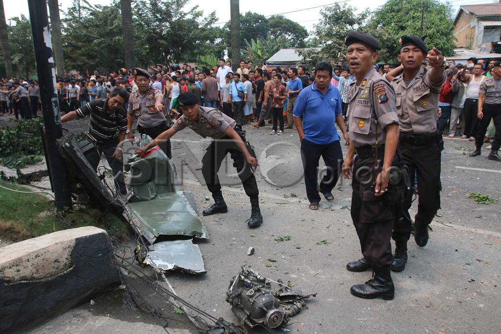 Pesawat Hercules TNI-AU...