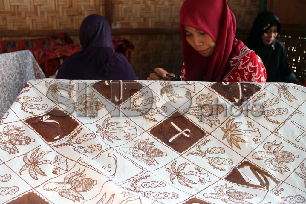 Batik Huruf Hijaiyah