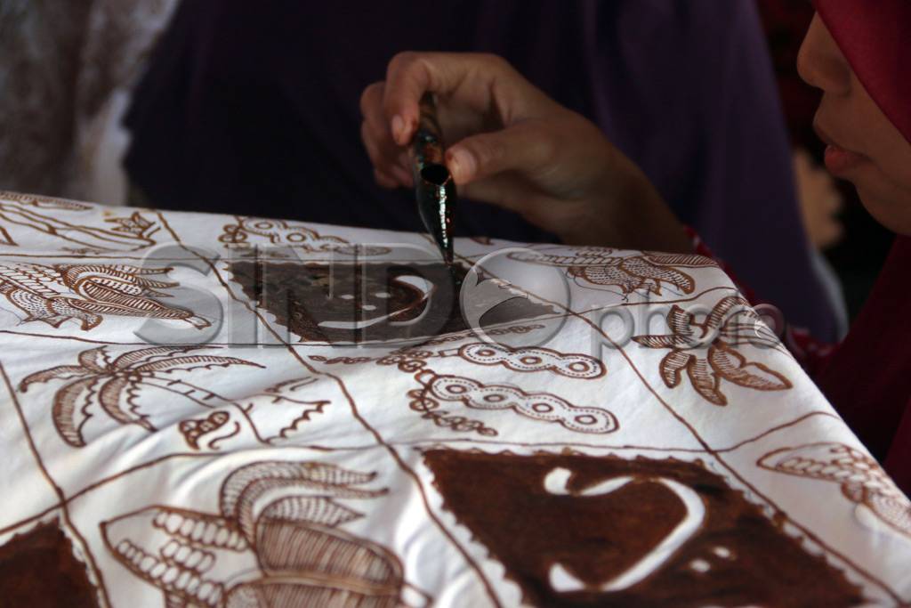 Batik Huruf Hijaiyah