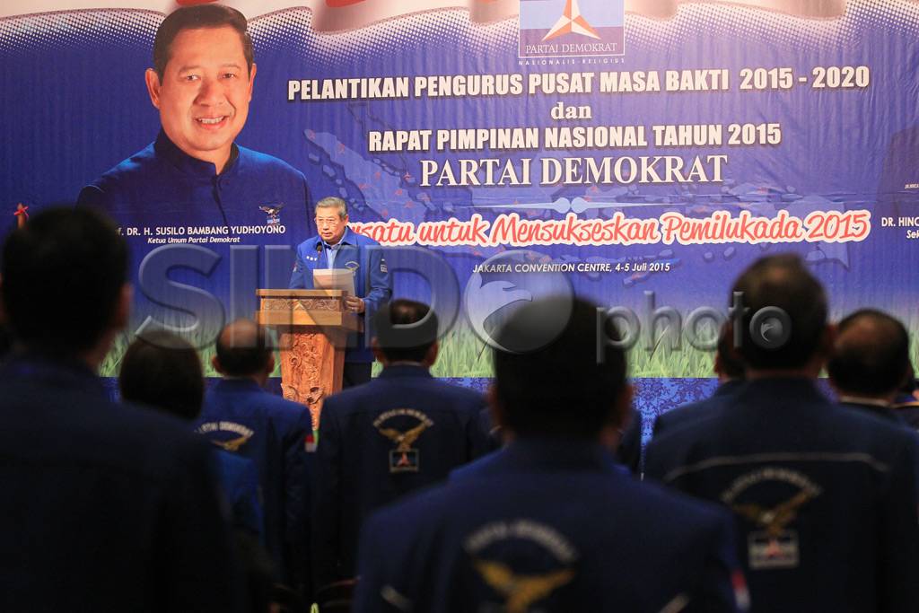 SBY Buka Rapimnas Partai...