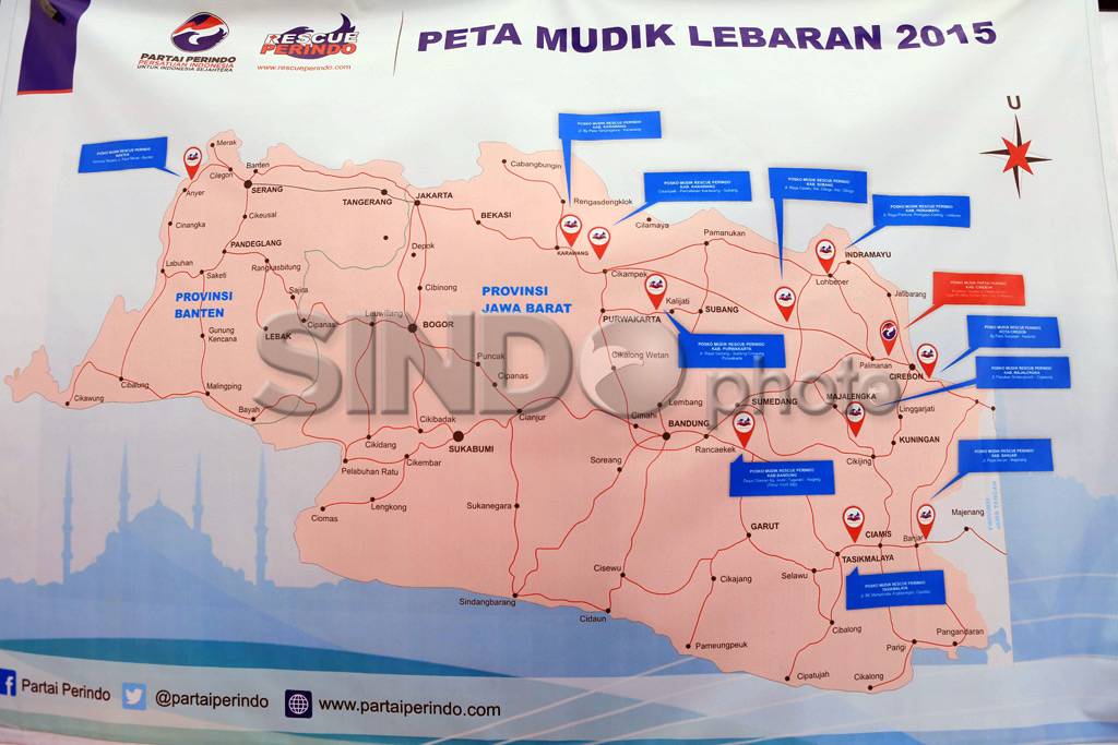 Posko Mudik Perindo...