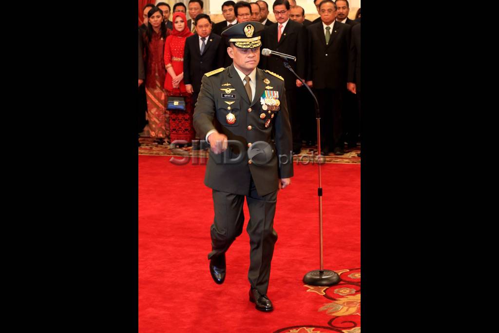 Jenderal TNI Gatot Nurmantyo...