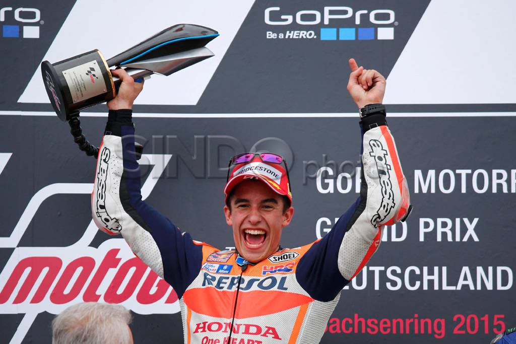 Marquez Berjaya di Jerman