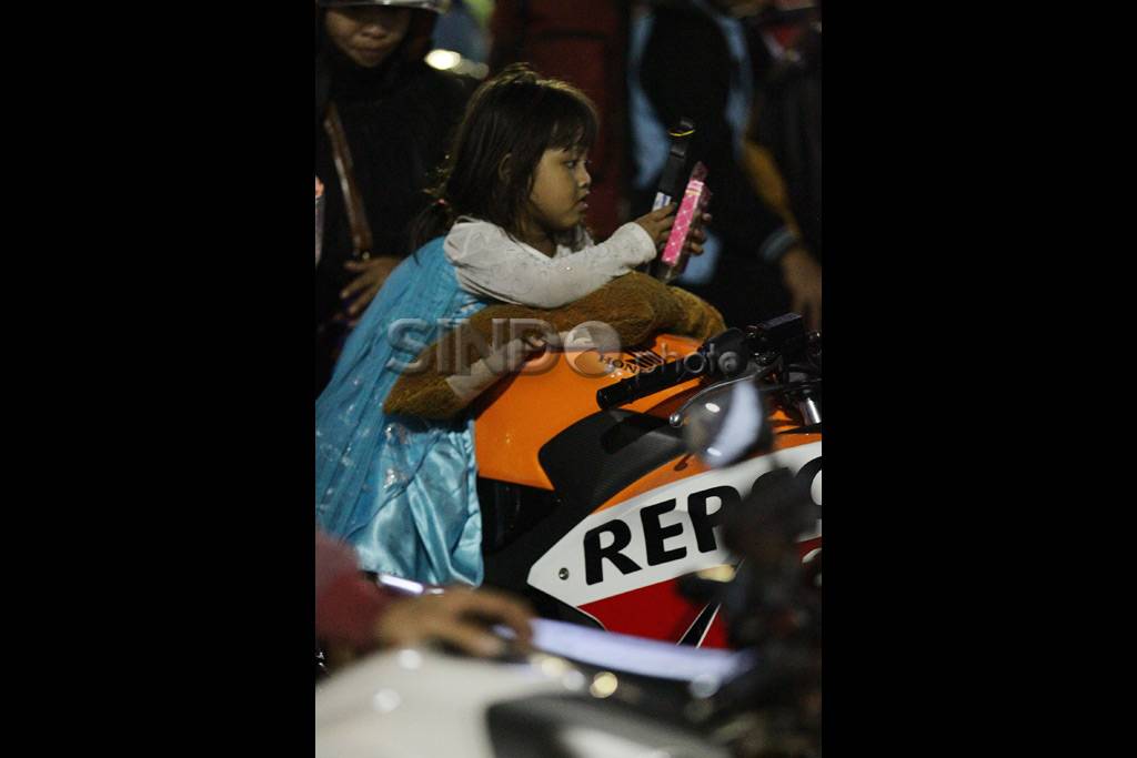 Antrean Pemudik Motor...